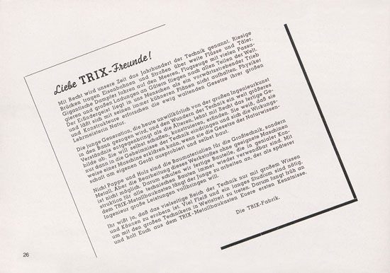 Seite 28 Trix Katalog 1950
