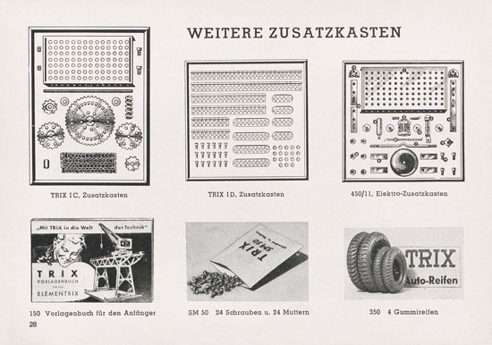 Seite 30 Trix Katalog 1950