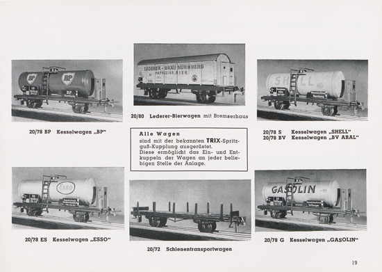 Trix Katalog 1952