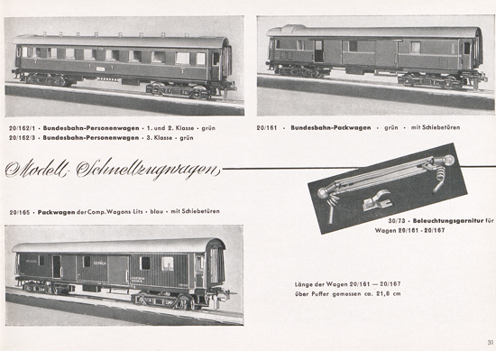 Trix-Express Katalog 1953