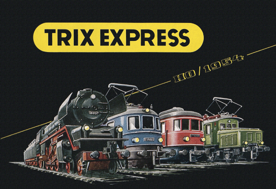 Seite 1 Trix-Express Katalog 1954