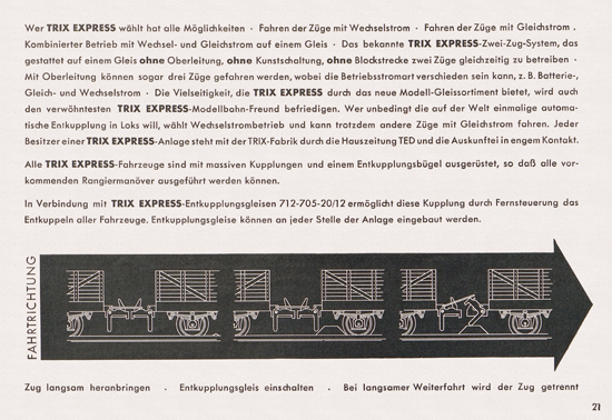 Seite 23 Trix-Express Katalog 1954