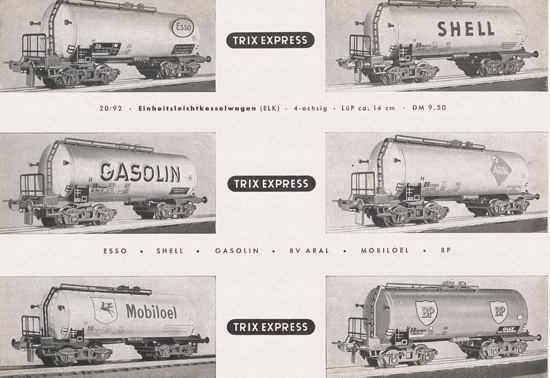 Seite 24 Trix-Express Katalog 1954