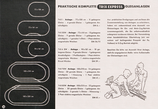 Seite 38 Trix-Express Katalog 1954