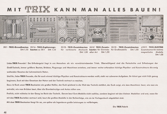 Seite 48 Trix-Express Katalog 1954