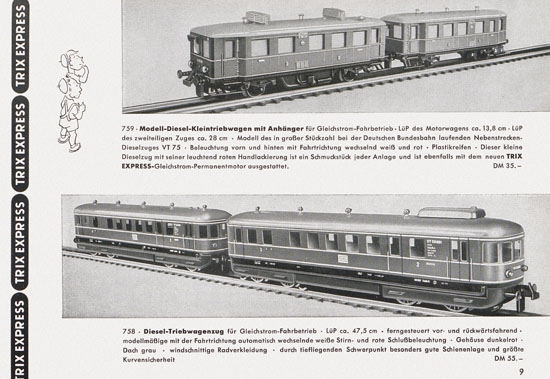 Trix-Express Katalog 1955