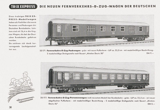 Trix-Express Katalog 1955