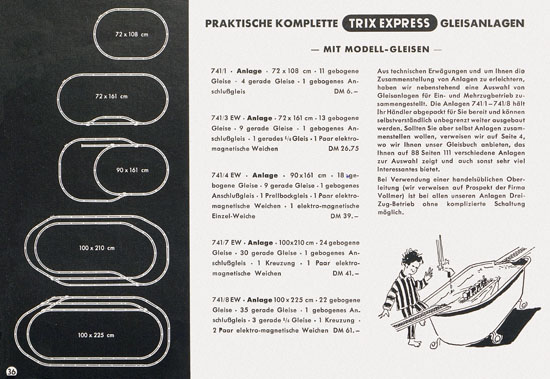 Trix-Express Katalog 1955