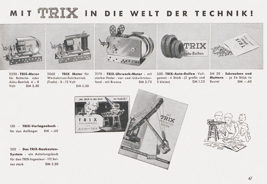 Trix-Express Katalog 1955