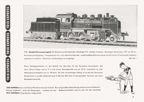 Trix-Express Katalog 1956