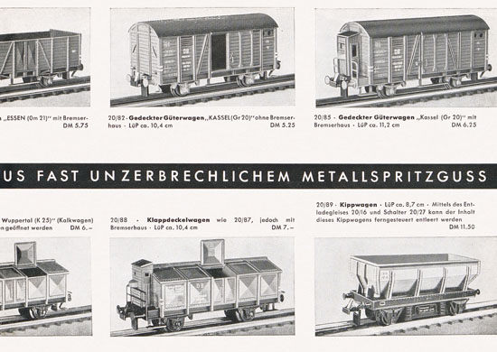 Trix-Express Katalog 1956