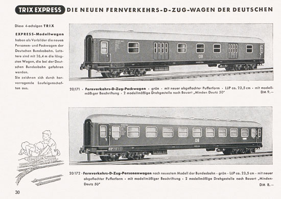 Trix-Express Katalog 1956