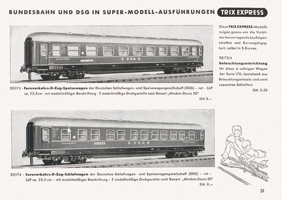 Trix-Express Katalog 1956