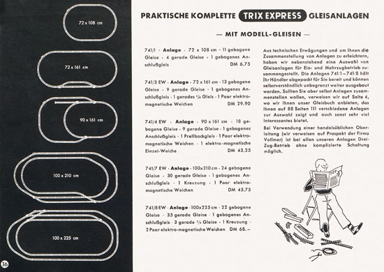 Trix-Express Katalog 1956