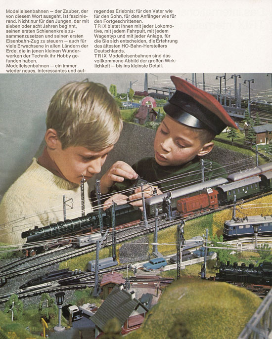 Seite 3 Trix Katalog 1966