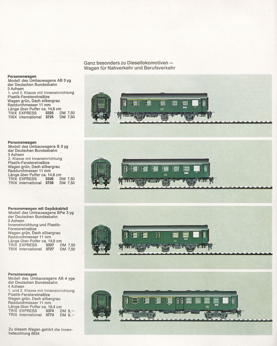 Seite 16 Trix Katalog 1966