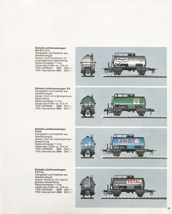 Seite 29 Trix Katalog 1966