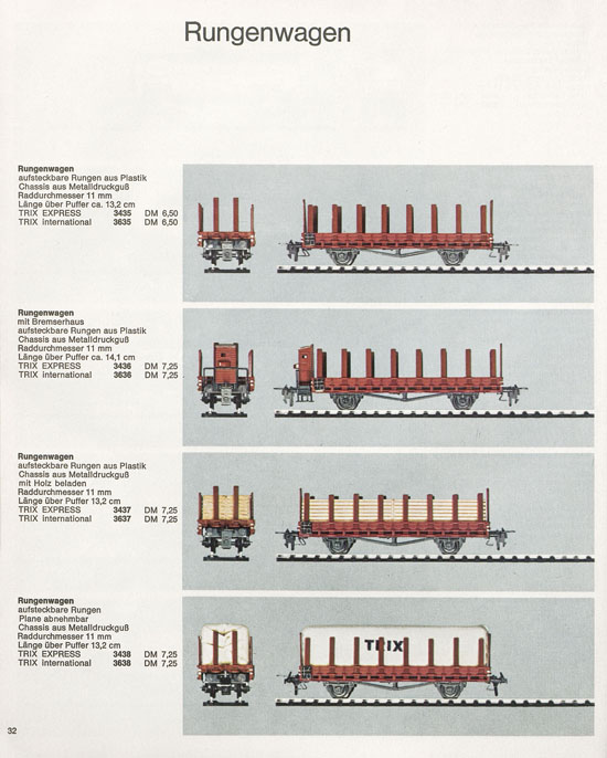 Seite 32 Trix Katalog 1966