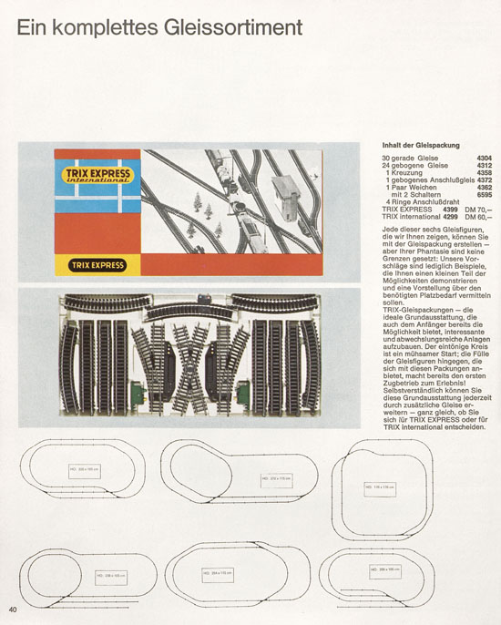 Seite 40 Trix Katalog 1966