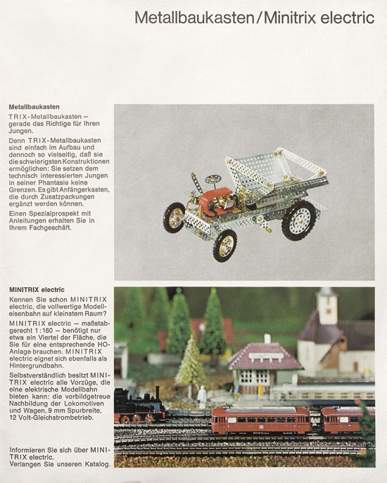 Seite 47 Trix Katalog 1966
