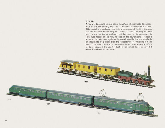 TRIX catalogue U.K. Edition 1964