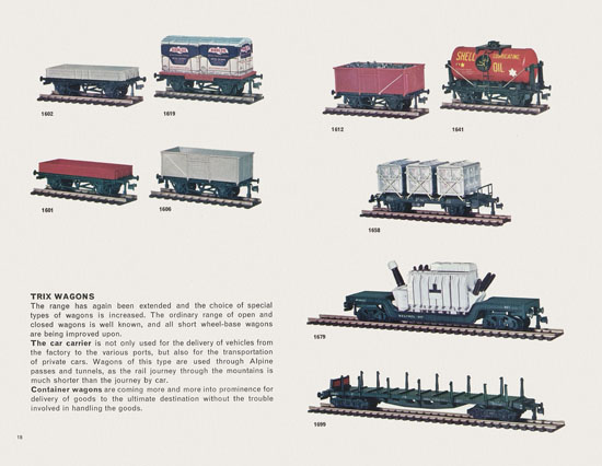 TRIX catalogue U.K. Edition 1964