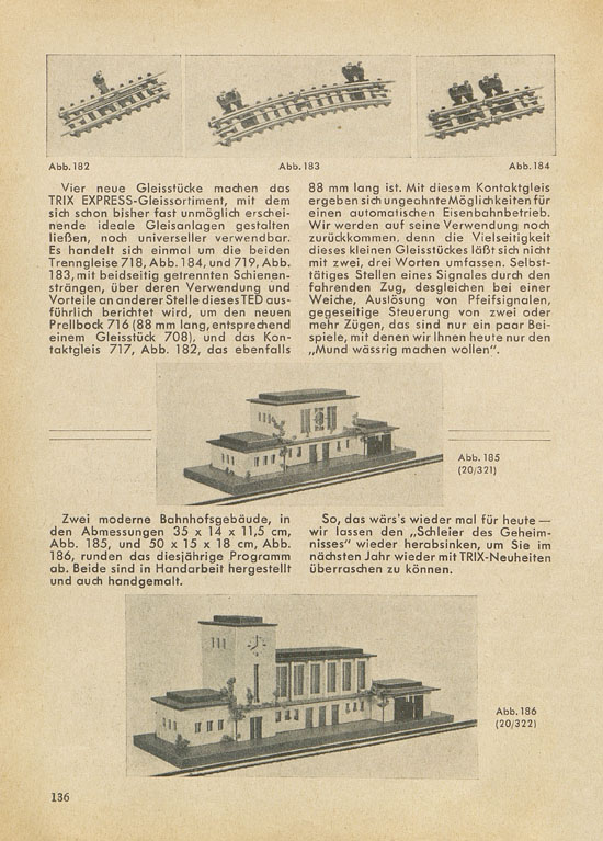 Trix Express Dienst 9 1957