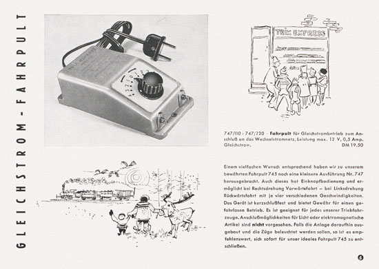 Trix Express Katalog 1957