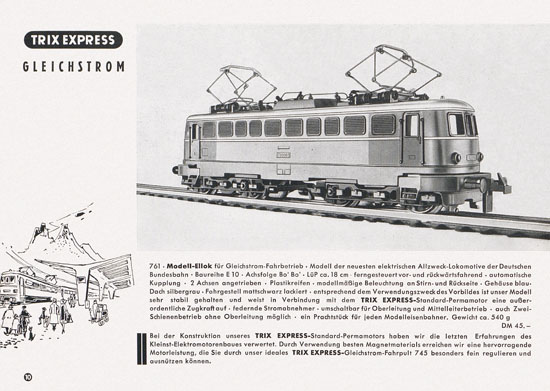 Trix Express Katalog 1957