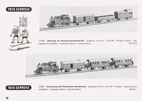 Trix Express Katalog 1957