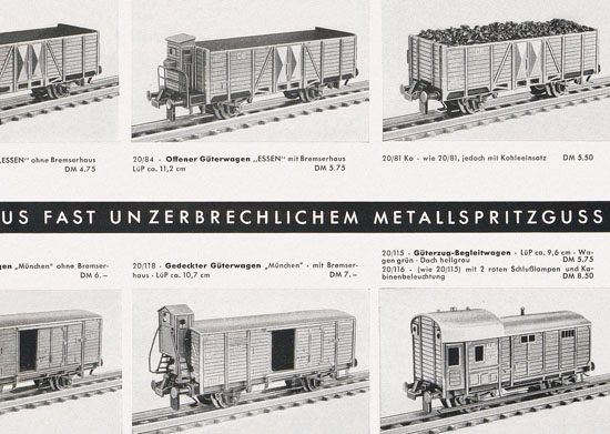 Trix Express Katalog 1957