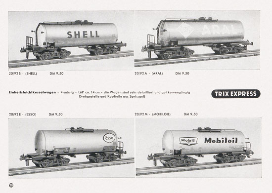 Trix Express Katalog 1957