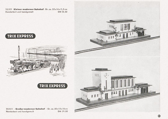 Trix Express Katalog 1957