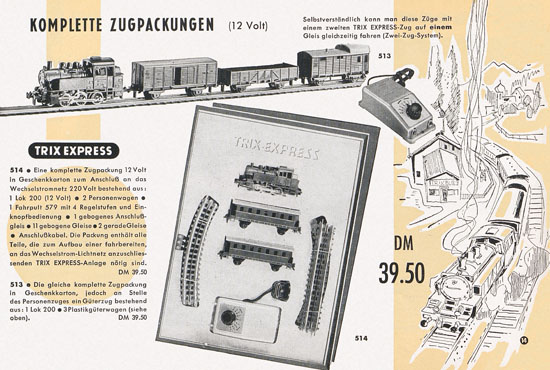 Trix Express Katalog 1959