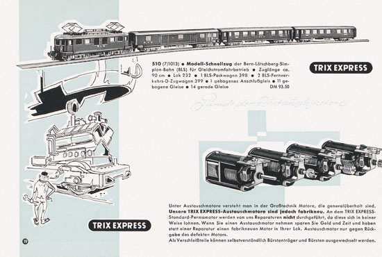 Trix Express Katalog 1959