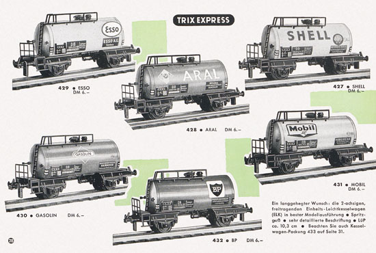 Trix Express Katalog 1959