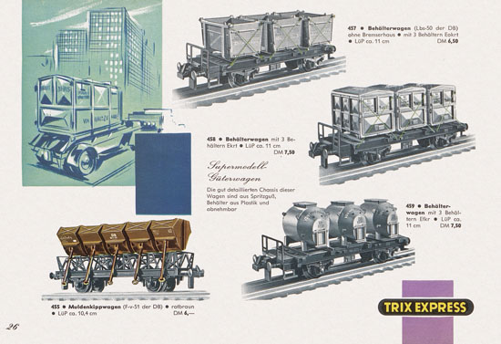 Trix Express Katalog 1961