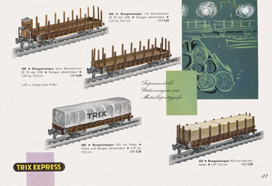 Trix Express Katalog 1961