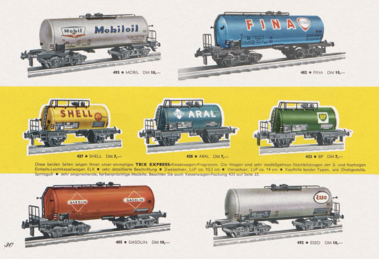 Trix Express Katalog 1961