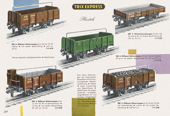 Trix Express Katalog 1961