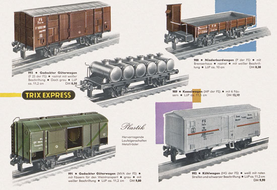 Trix Express Katalog 1961