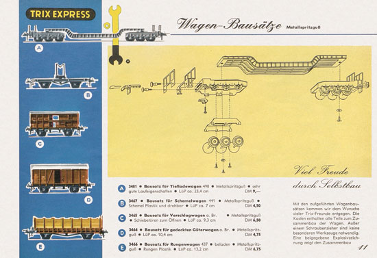 Trix Express Katalog 1961