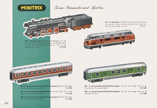 Trix Express Katalog 1961