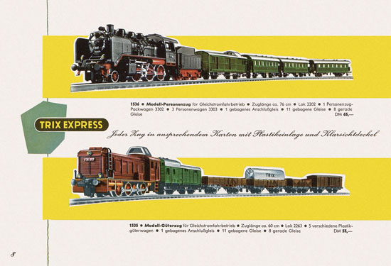 Trix Express Katalog 1962