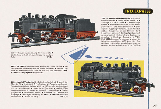 Trix Express Katalog 1962