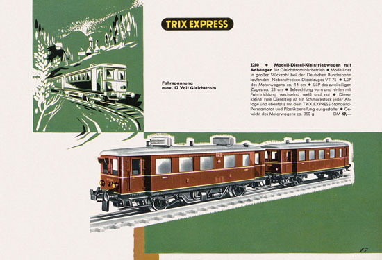 Trix Express Katalog 1962