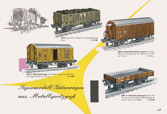 Trix Express Katalog 1962