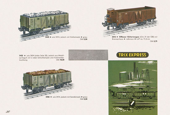 Trix Express Katalog 1962