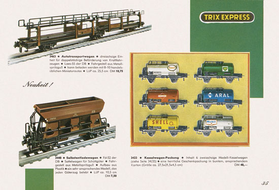 Trix Express Katalog 1962