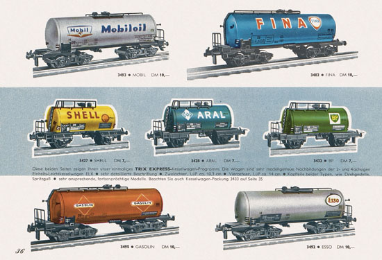 Trix Express Katalog 1962